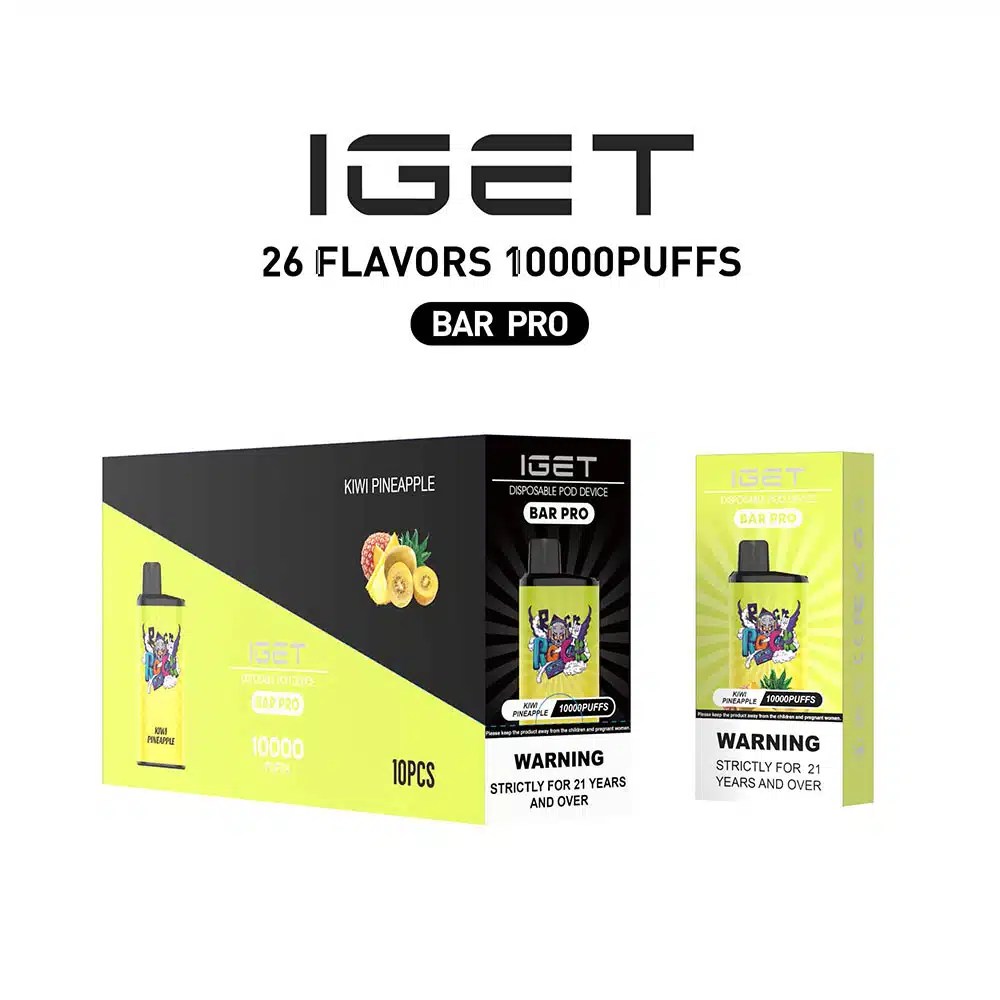 IGET Bar Pro 10000 Puffs —10 Pack