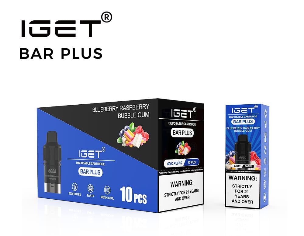 Iget Bar Plus Pod-10 Pack